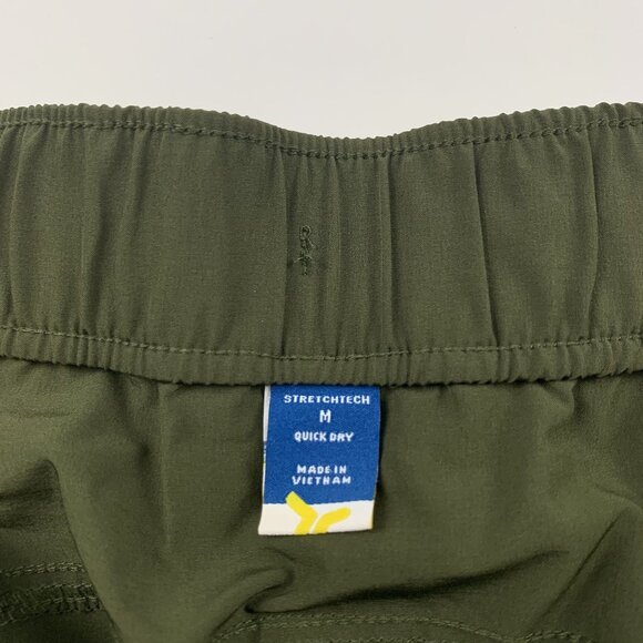 Old Navy Conifer Green Stretchtech Wide Leg Cargo Pant M - Picture 4 of 7